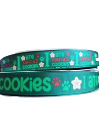 I ate Santa's Cookies Nylon Dog Collar, Leash