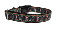 Western Cow Nylon Dog Collar