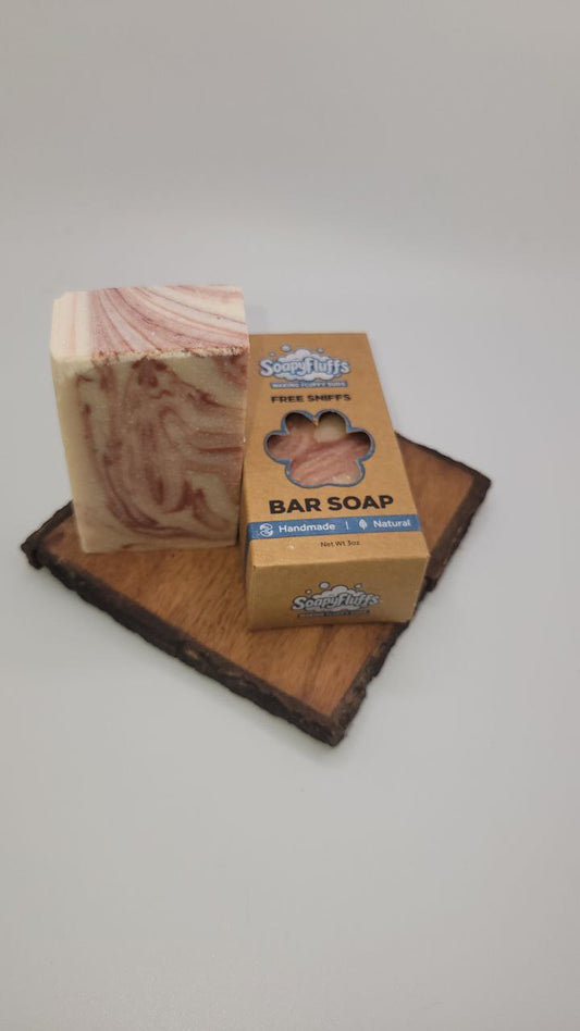 Cherry Almond Artisan Soap – Sweet & Nutty | Soapyfluffs - BIG FRENCHIES