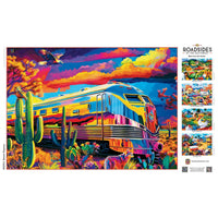 Roadsides of the Southwest - Desert Express 500 Piece Puzzle by Masterpieces Puzzles - BIG FRENCHIES