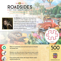 Roadsides of the Southwest Hot Air & Cool Cars 500 Piece Jigsaw Puzzle | Masterpieces - BIG FRENCHIES