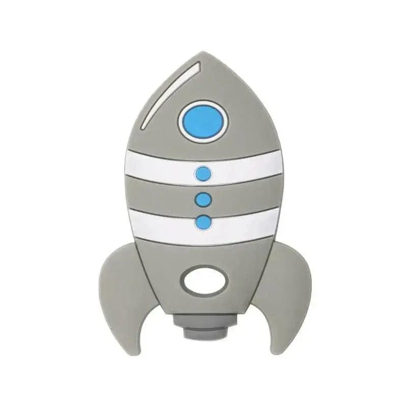 Rocket Silicone Baby Teether Rodent Baby Teething Toys Chewable Animal Shape Baby Products Nursing Gift - BIG FRENCHIES