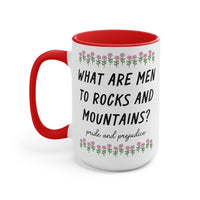 Rocks and Mountains Austen Mug