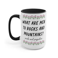 Rocks and Mountains Austen Mug