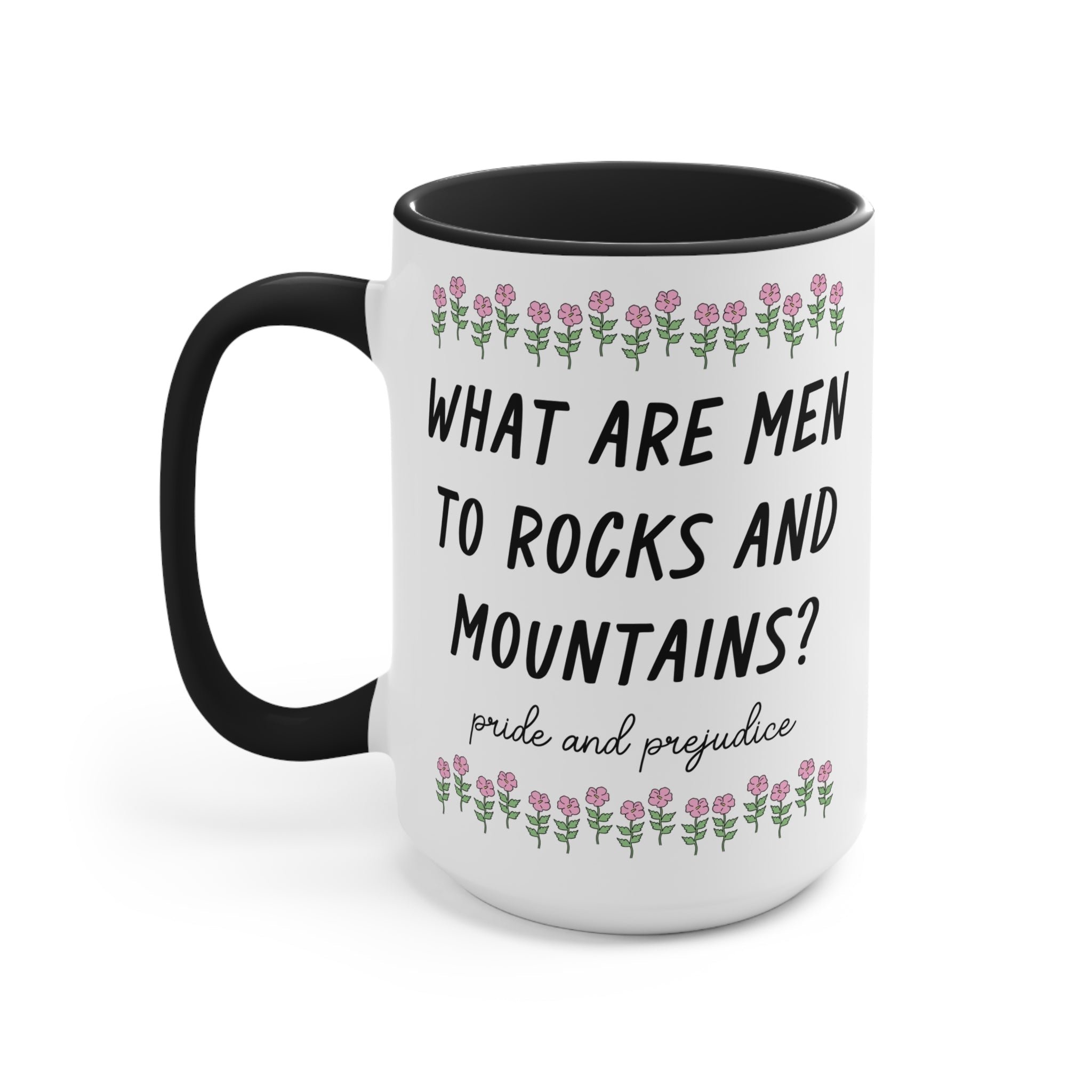 Rocks and Mountains Austen Mug