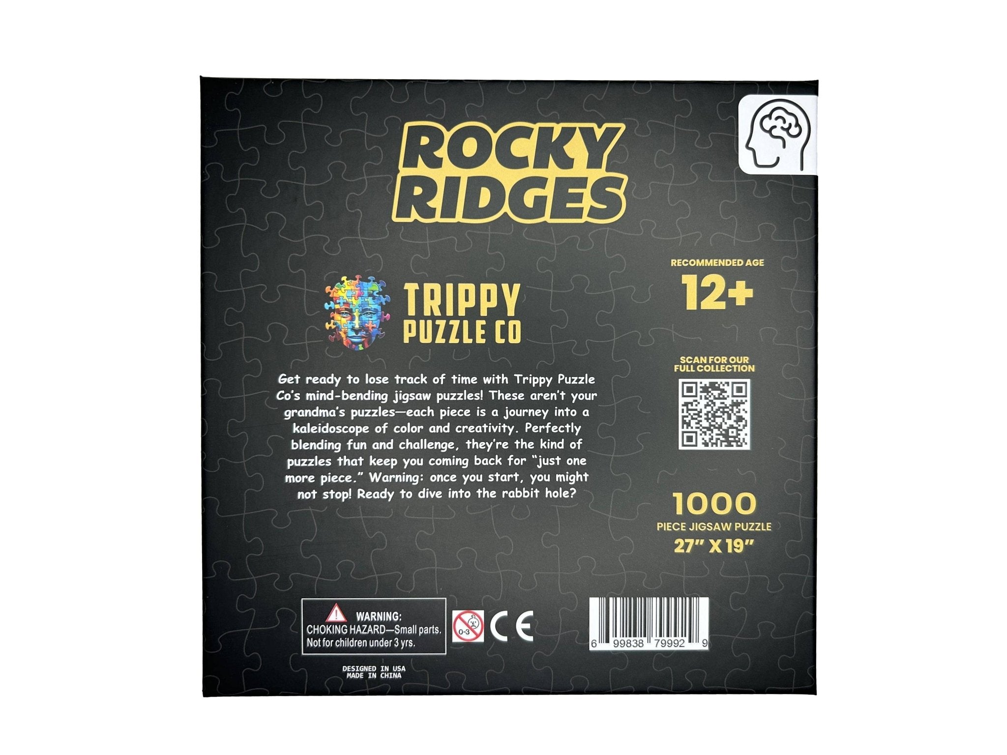 Rocky Ridges 1000 Piece Jigsaw Puzzle | Trippy Puzzle Co