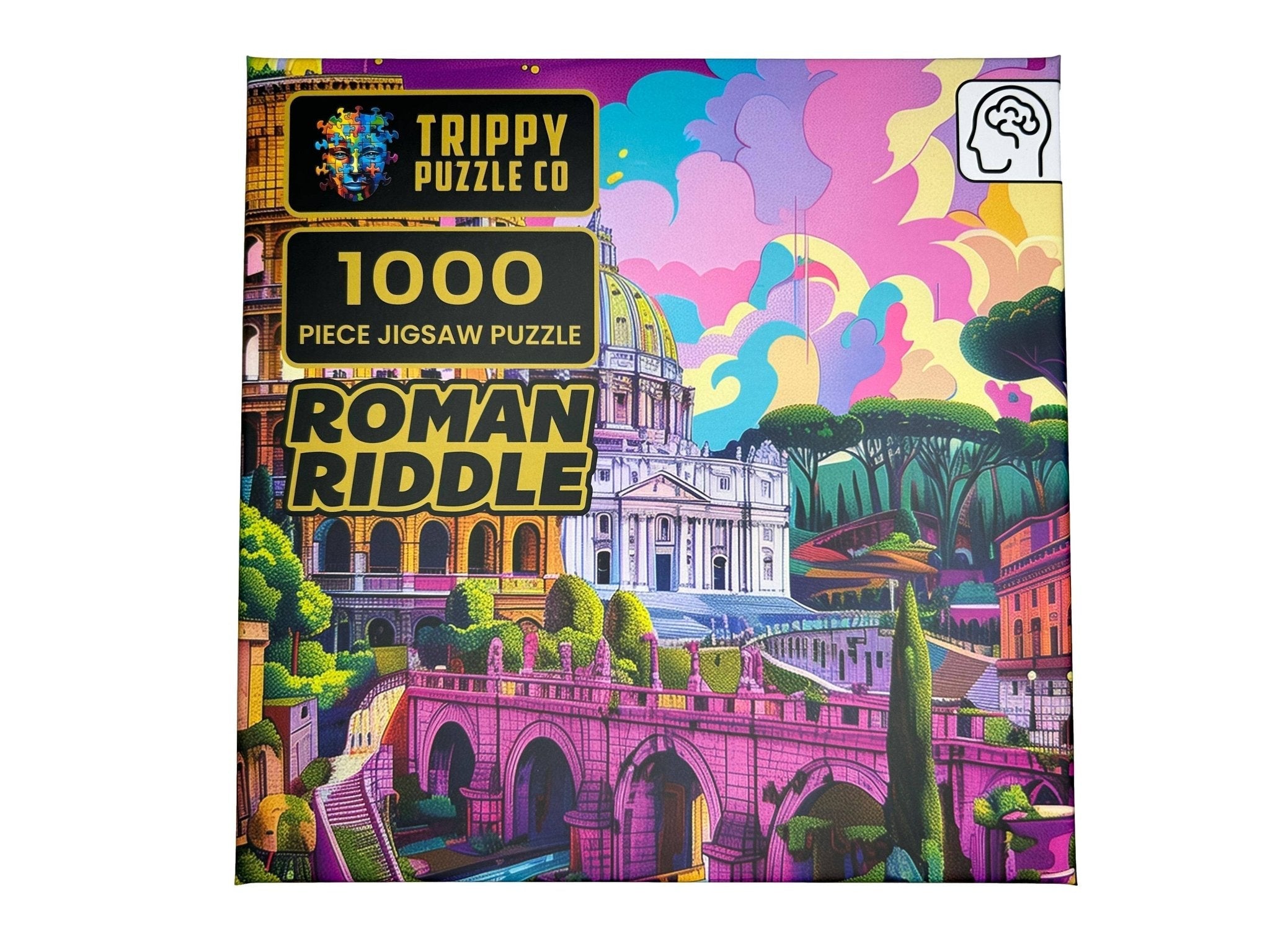 Roman Riddle 1000 Piece Jigsaw Puzzle | Trippy Puzzle Co
