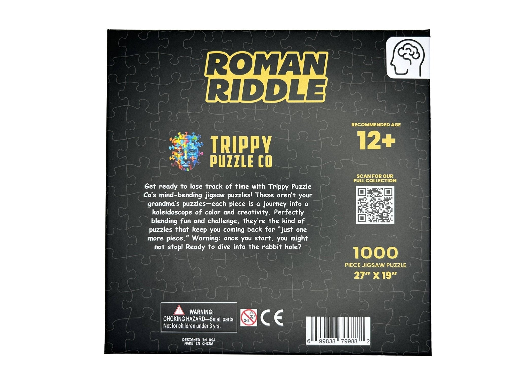 Roman Riddle 1000 Piece Jigsaw Puzzle | Trippy Puzzle Co