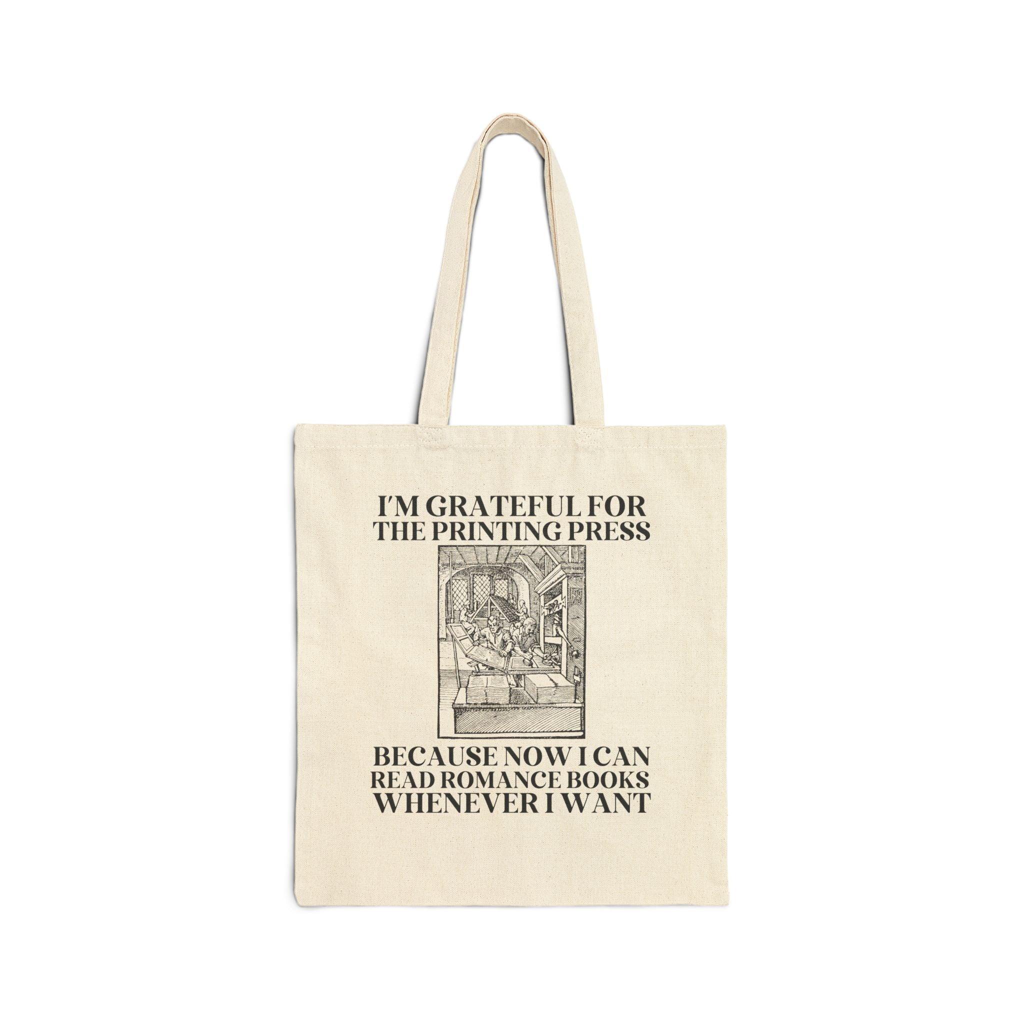 Romance Reader Librarian Tote Bag - BIG FRENCHIES