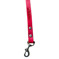 handmade leather dog leash