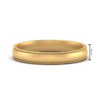 Rope Design Comfort Fit Mens Band