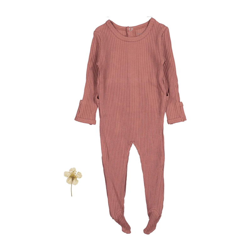 The Romper - Rosewood Ribbed - BIG FRENCHIES