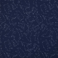NoJo Super Soft Navy and White Cosmic Constellations Nursery Crib Fitted Sheet - BIG FRENCHIES