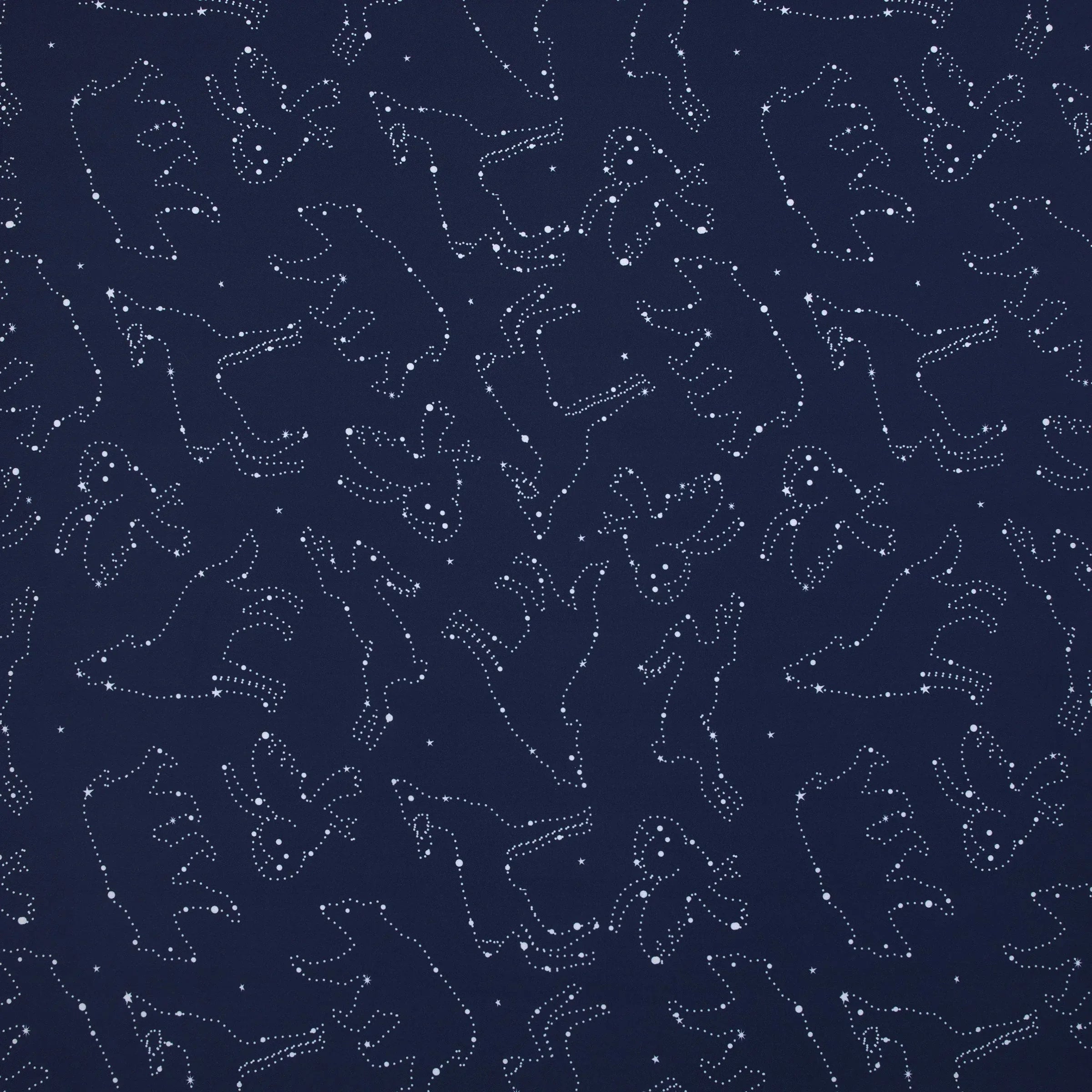 NoJo Super Soft Navy and White Cosmic Constellations Nursery Crib Fitted Sheet - BIG FRENCHIES