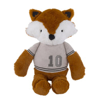 Team All Star Dark Orange and Ivory "Ace" The Plush Fox Stuffed Animal with Jersey - BIG FRENCHIES
