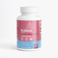 Rubina Organic Beetroot Capsules |Vegetarian Supplement | 60 Count