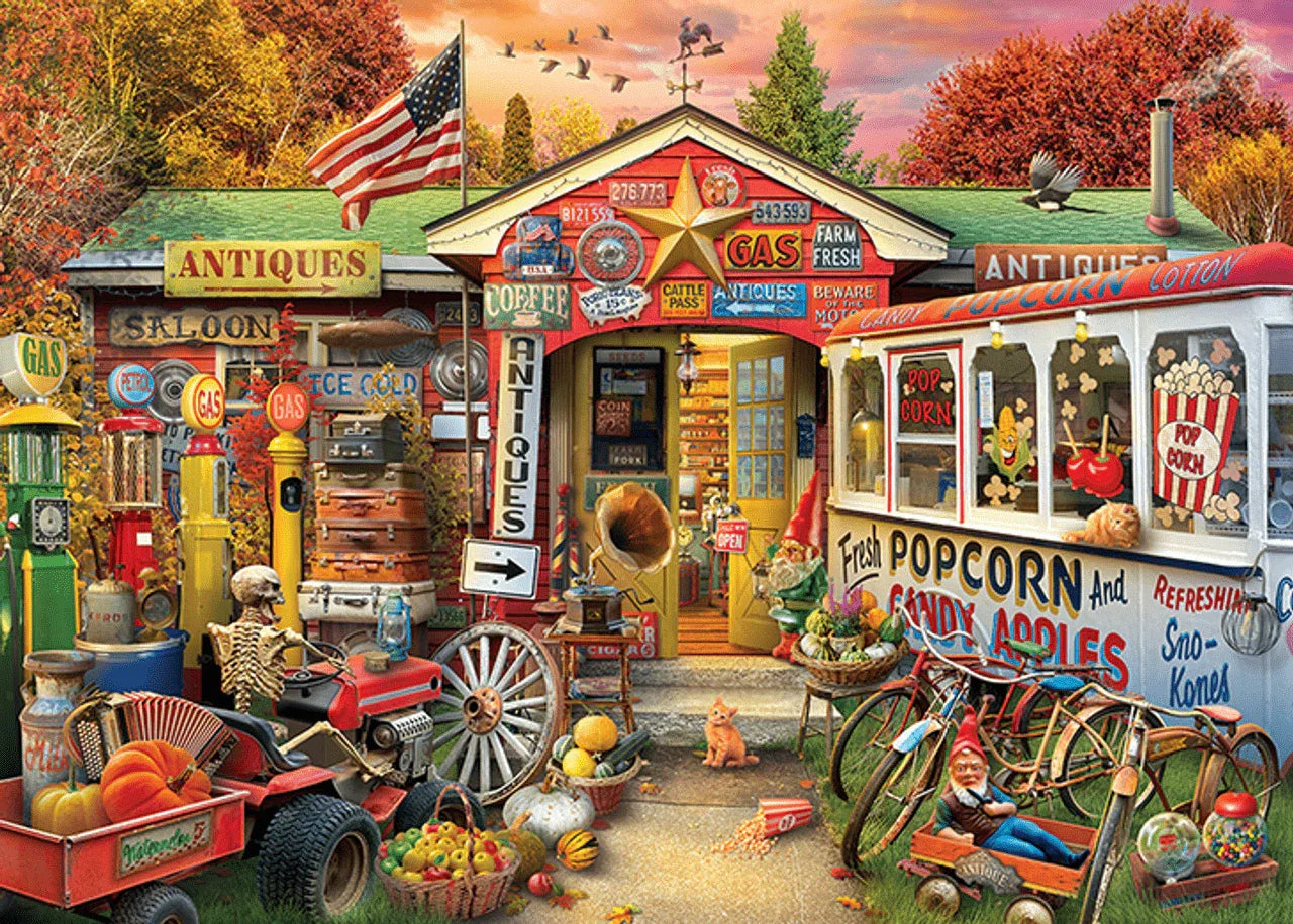 Rural Antique Shop 1000 Piece Jigsaw Puzzle | Springbok Puzzles - BIG FRENCHIES