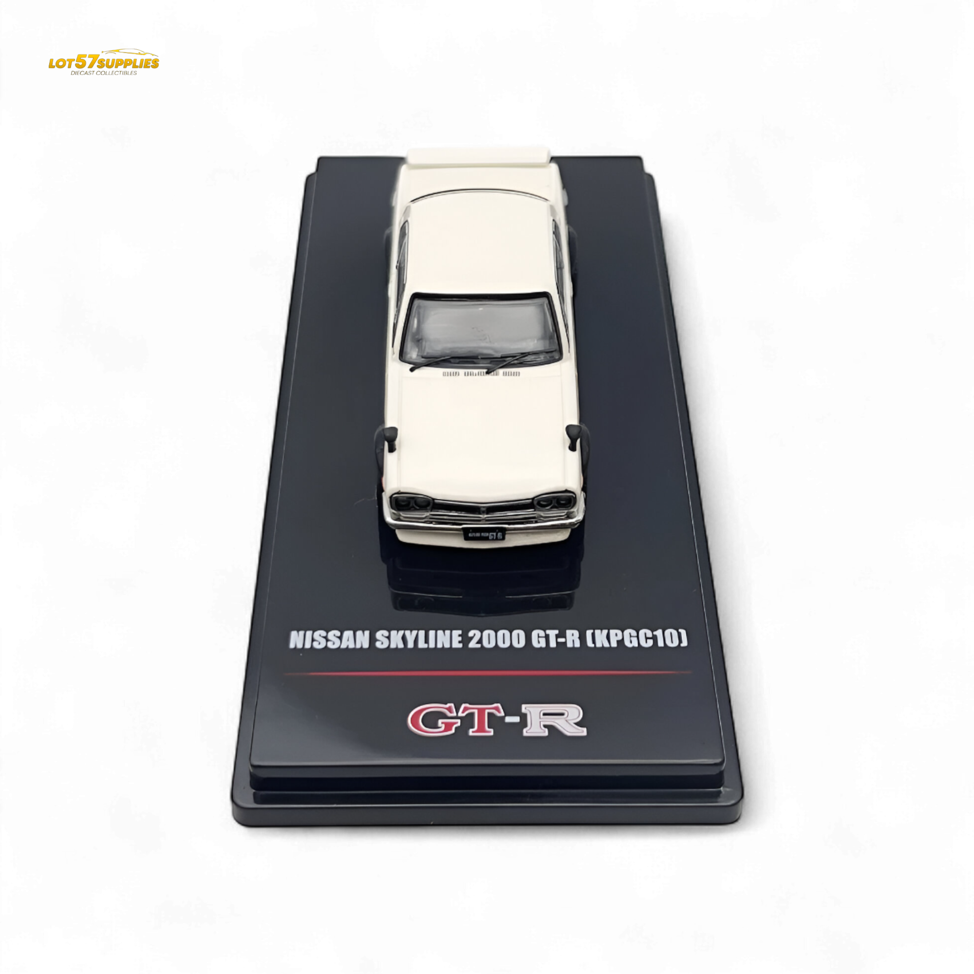 Inno64 Nissan Skyline 2000 GT-R KPGC10 White 1:64