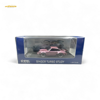 HobbyFans Porsche 930 Singer Pink 1:64