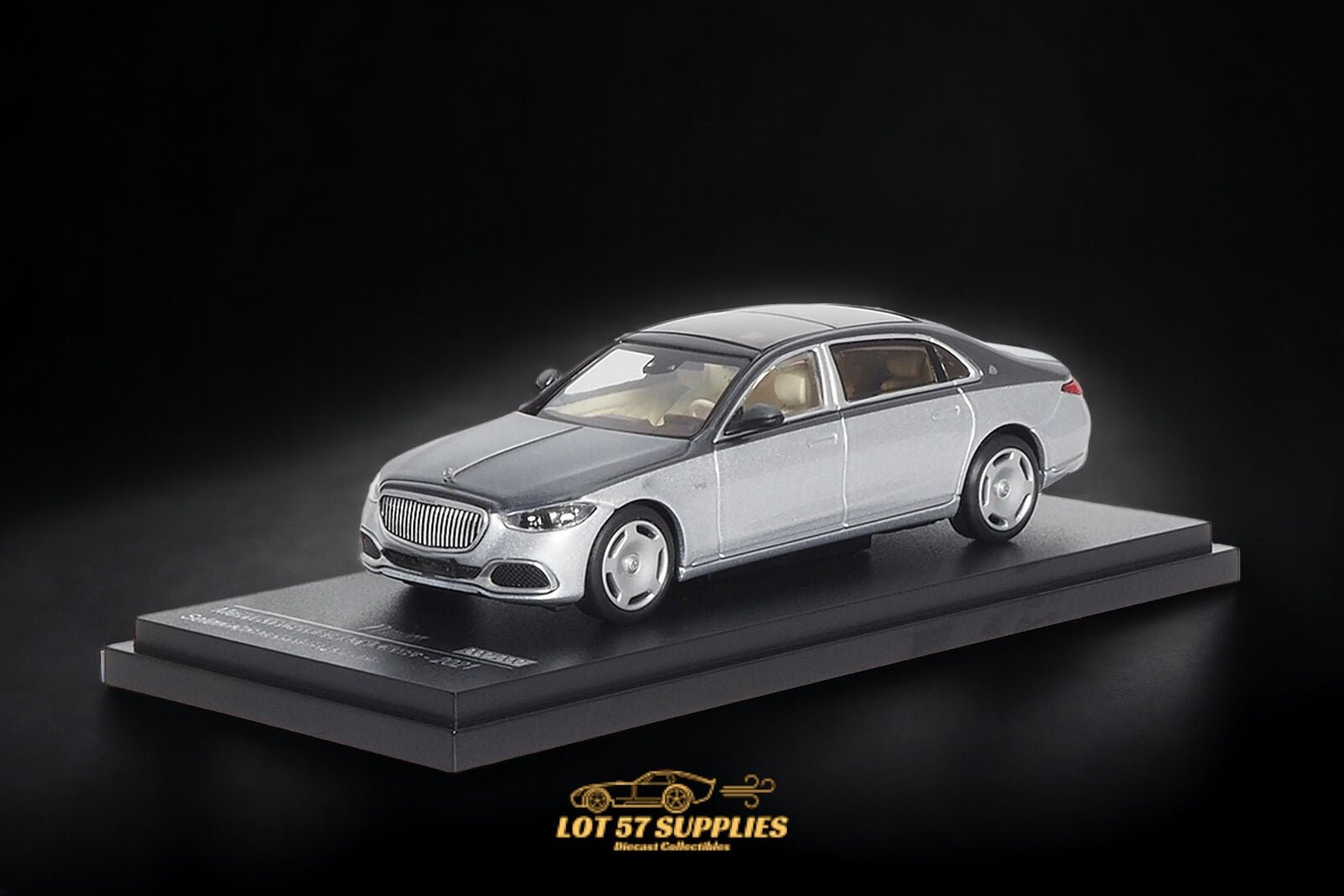 AR BOX Mercedes-Benz Maybach W223 Grey/Hightech Silver 1:64