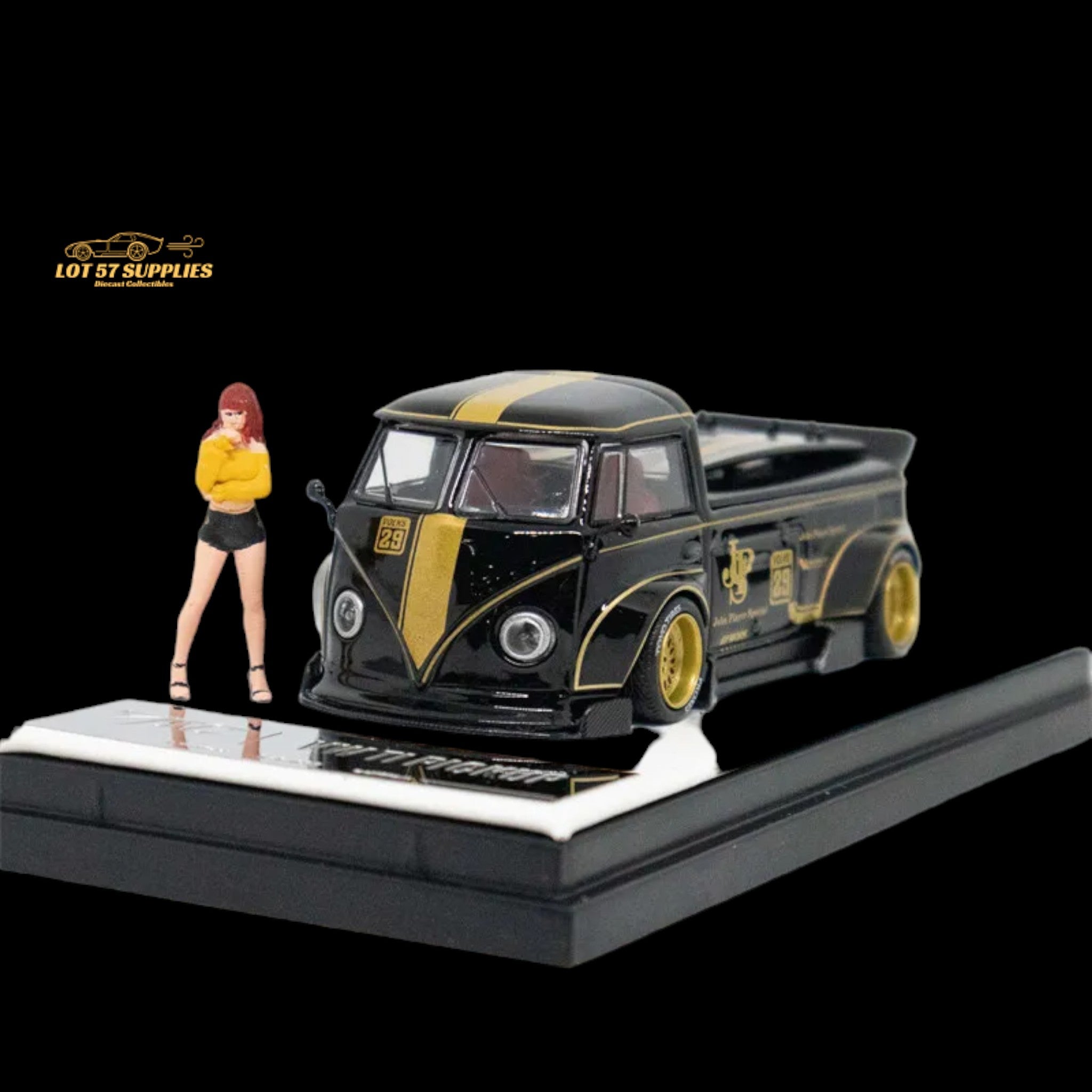 TPC Volkswagen T1 Pick Up JPS with Surfboards 1:64