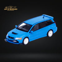 Inno64 Mitsubishi Lancer Evolution IX Wagon Blue 1:64