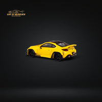 Fuji Toyota GR86 Pandem 2nd Gen Yellow 1:64