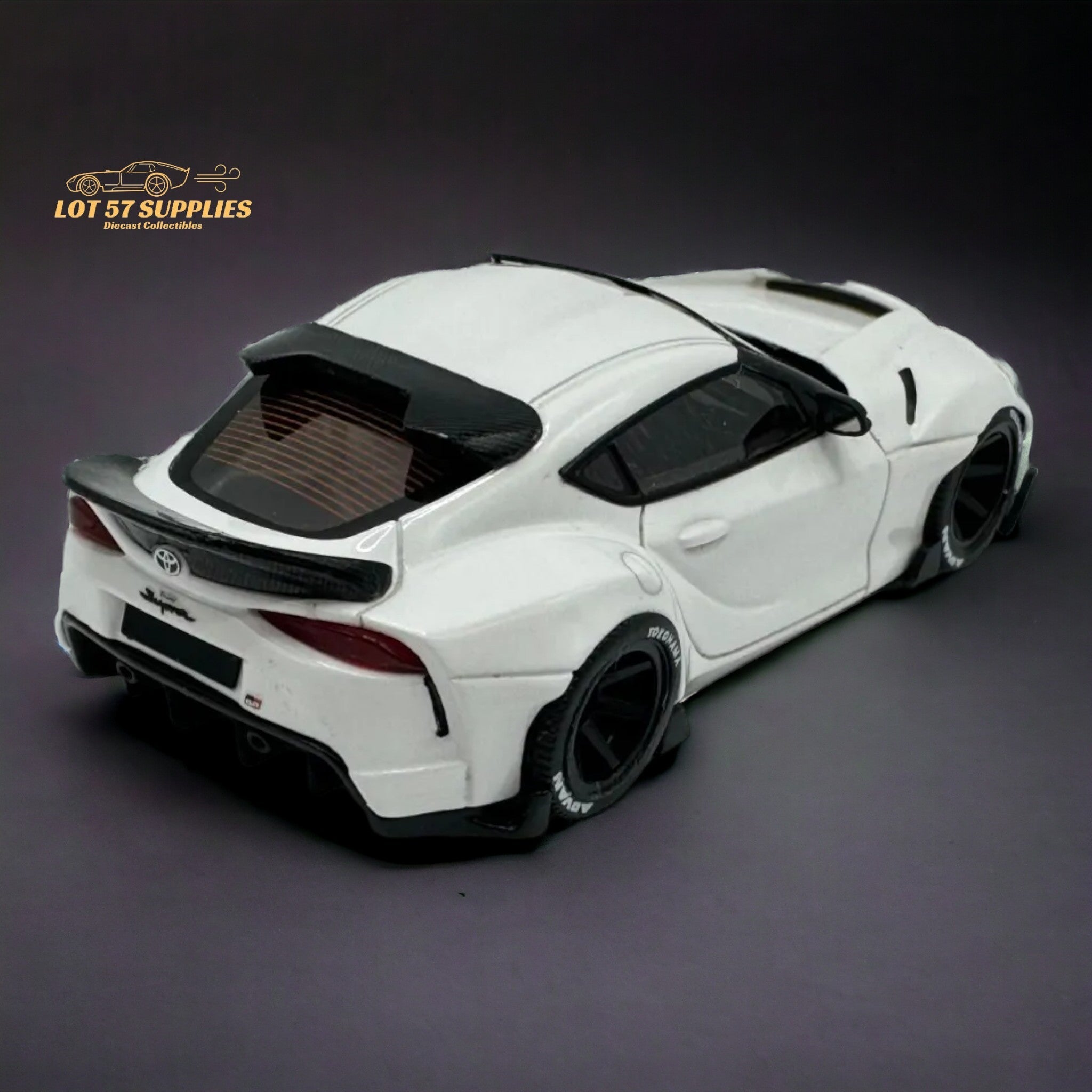 ATOZ Toyota Supra GR White 1:64
