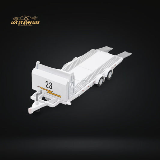 Aurora Model Car Towing Trailer 1:64