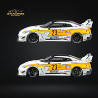 CM Model Nissan Skyline GT-R R35RR LBWK Silhouette 1:64