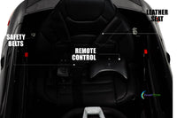12V One-Seater Ride-On Car with Remote Control and MP3 – Licensed Mercedes-Benz, Multiple Colors
