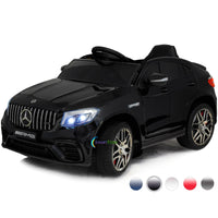 12V One-Seater Ride-On Car with Remote Control and MP3 – Licensed Mercedes-Benz, Multiple Colors