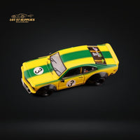 Inno64 Mazda RX-3 Savanna LBWK Yellow Green #3 1:64