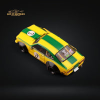 Inno64 Mazda RX-3 Savanna LBWK Yellow Green #3 1:64