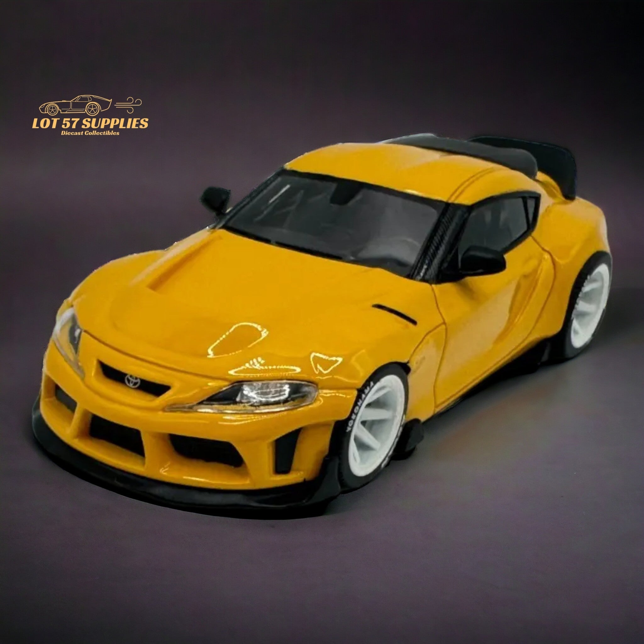 ATOZ Toyota Supra GR Yellow 1:64