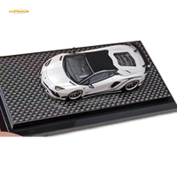 YM Model Lamborghini Aventador S Rowen White 1:64