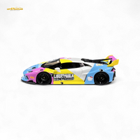 Flame Lamborghini Huracan LP610-4 LWBK WideBody Resin 1:64