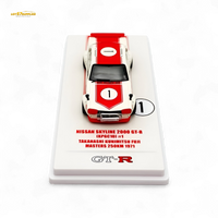 Inno64 Nissan Skyline 2000 GT-R KPGC10 #1 Takahashi Kunimitsu Fuji Masters 1971 1:64