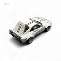 Hone Model 64 288GTO Wide-Body Latte Art White 1:64