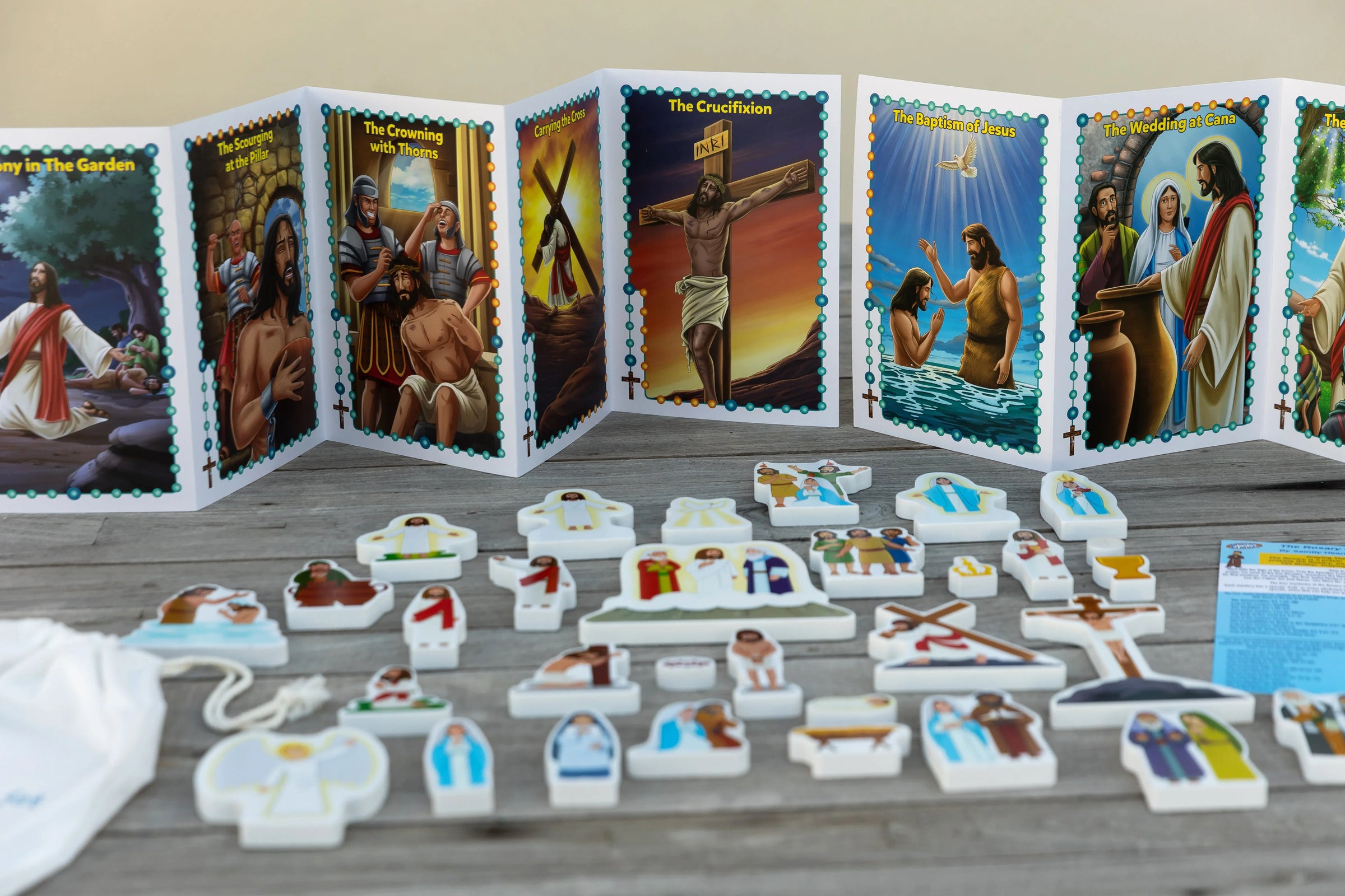 Rosary Pray and Play Set - Deluxe set! - BIG FRENCHIES