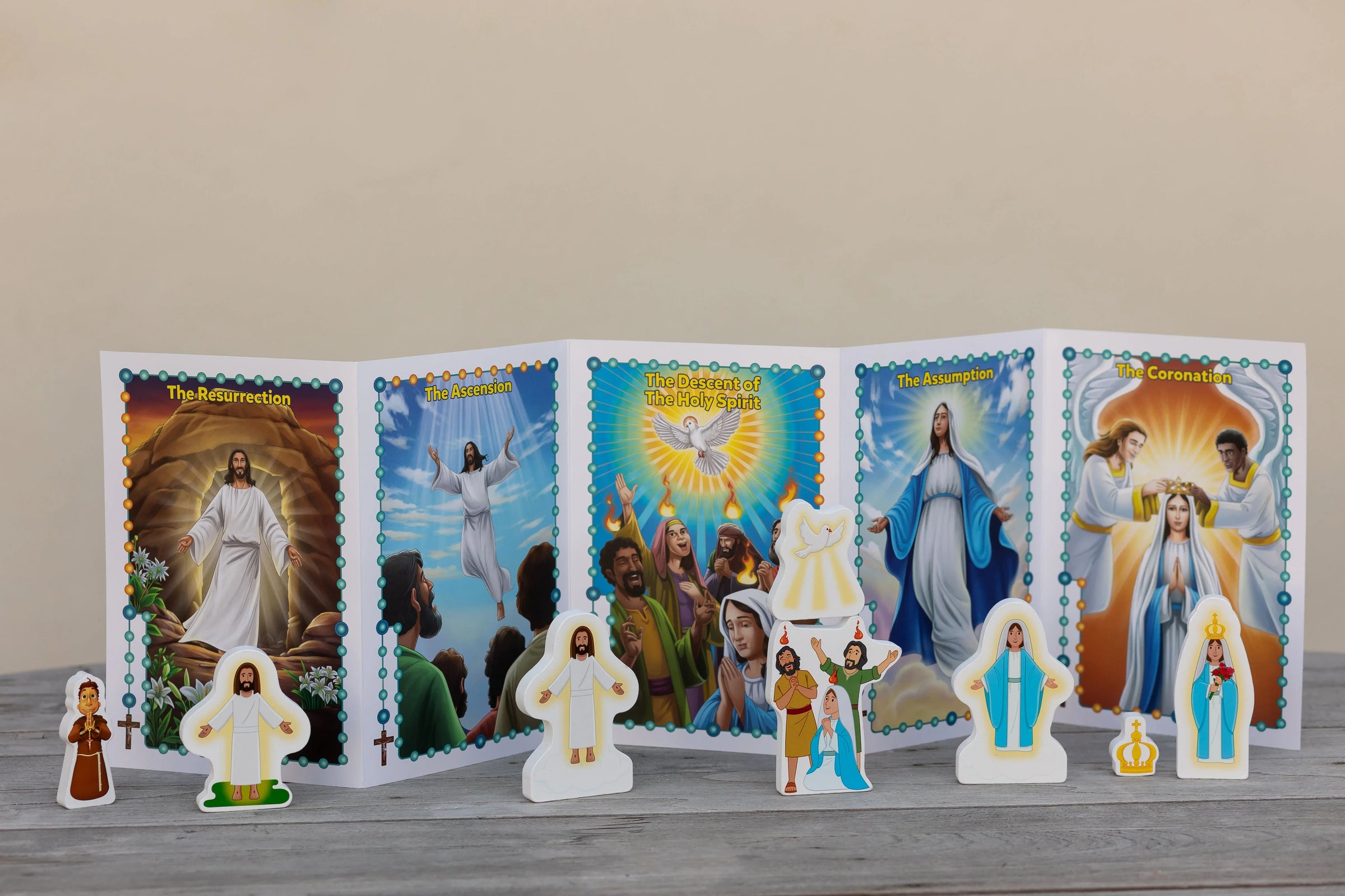 Rosary Pray and Play Set - Deluxe set! - BIG FRENCHIES
