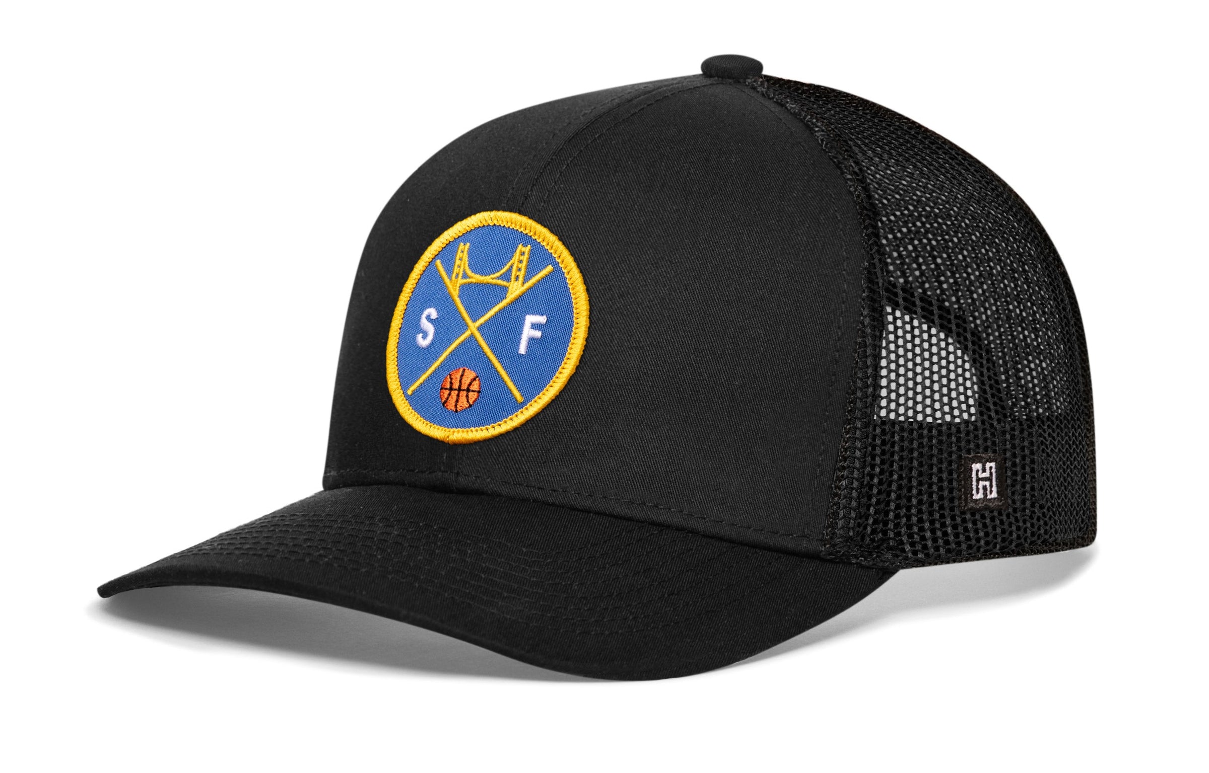 San Francisco Basketball Trucker Hat  |  SF X Snapback