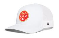 San Francisco Trucker Hat  |  Black SF X Football Snapback