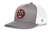 San Francisco Football Trucker Hat  |  Black SF X Snapback