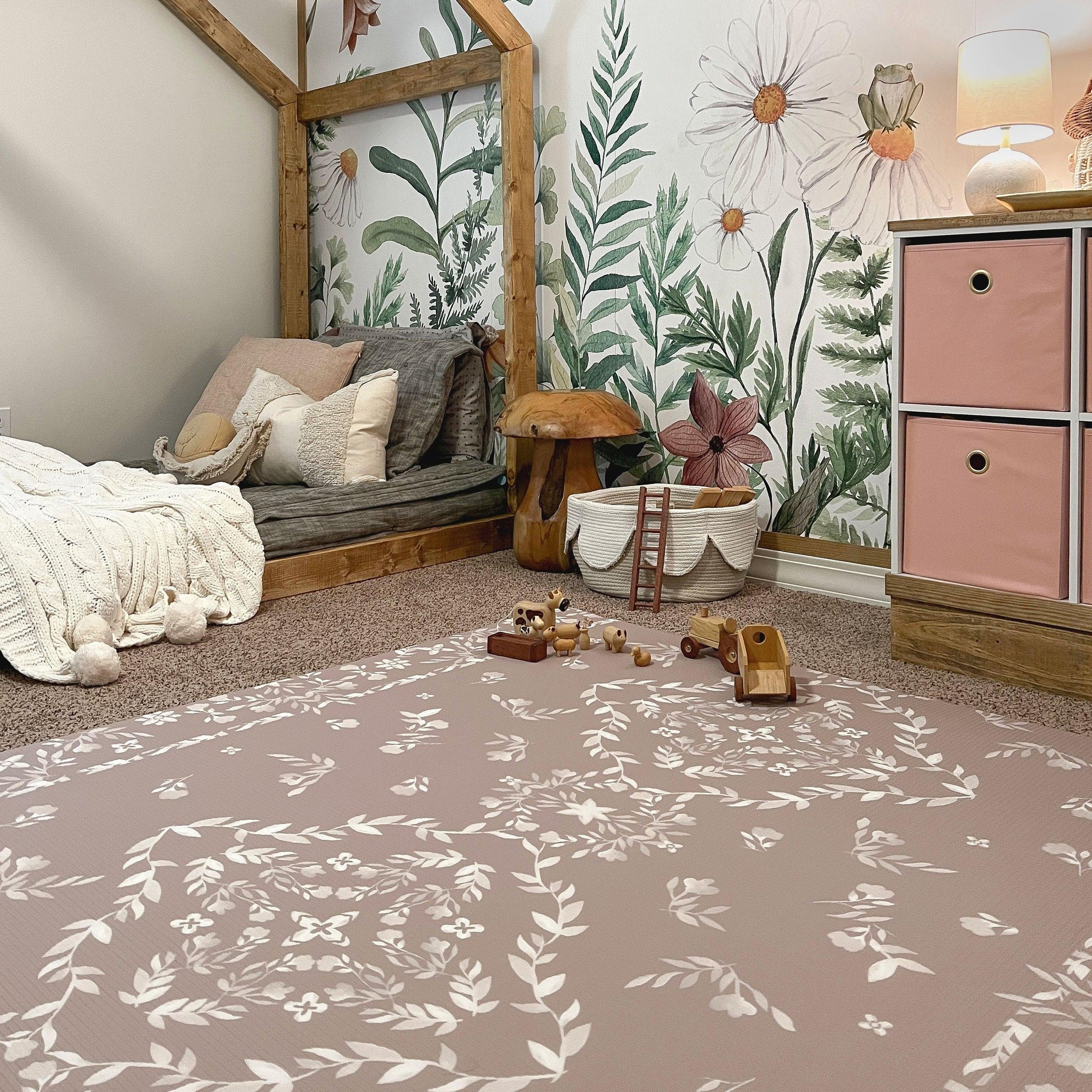 The August Rose Sand Shwally Playmat - BIG FRENCHIES