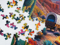 Santa Fe Trail 500 Piece Jigsaw Puzzle | Springbok Puzzles - BIG FRENCHIES