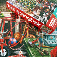 Santa's Workshop 1000 Piece Jigsaw Puzzle | Springbok Puzzles - BIG FRENCHIES