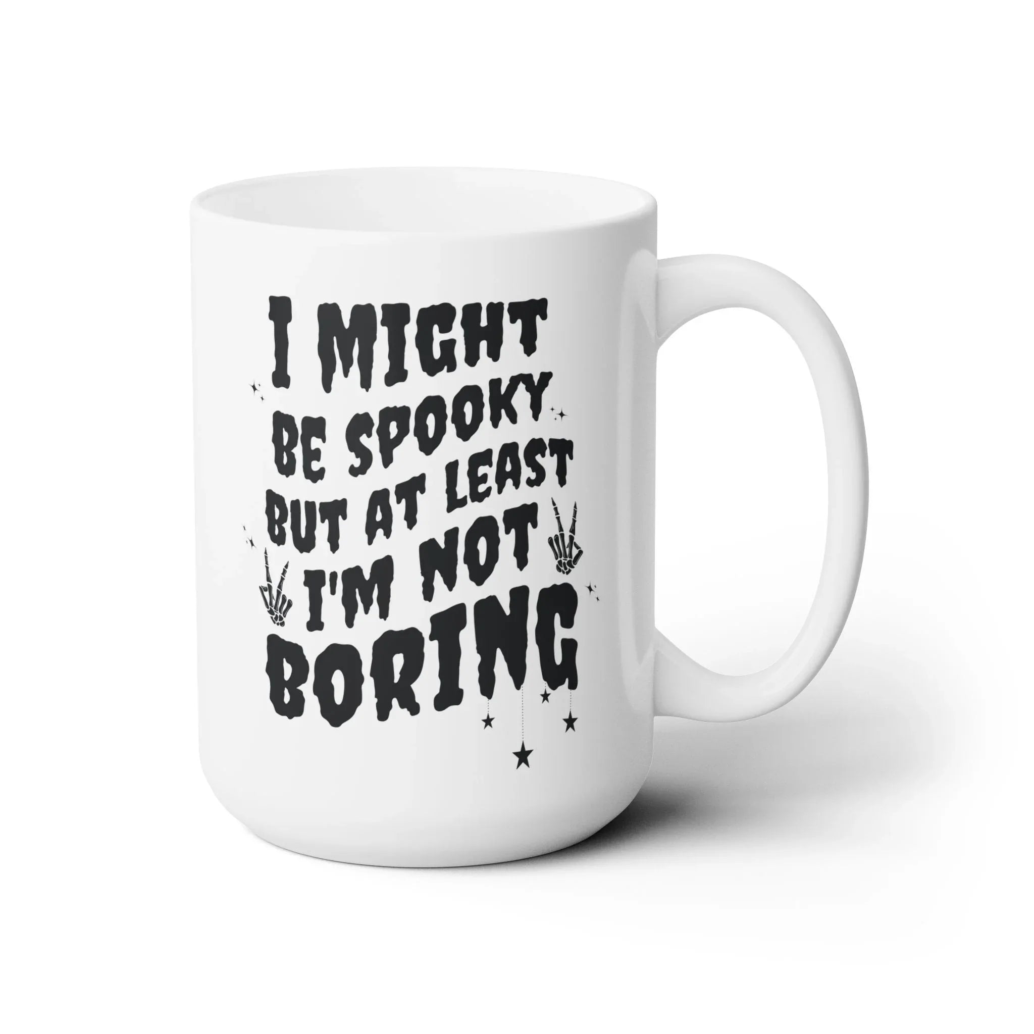 Spooky Not Boring Mug - BIG FRENCHIES