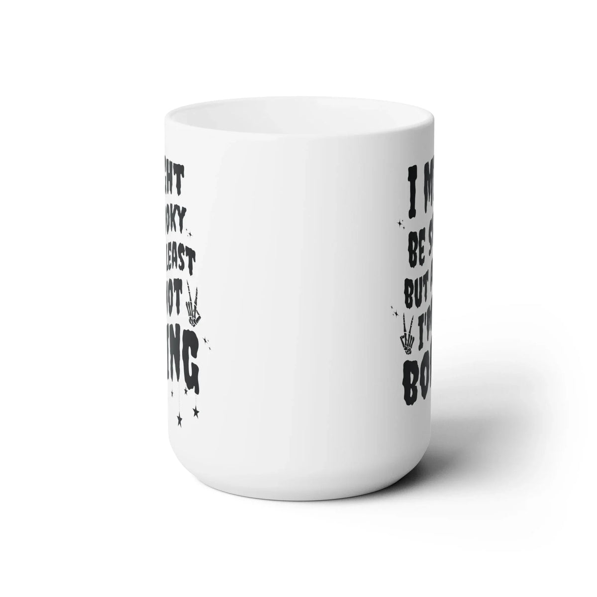 Spooky Not Boring Mug - BIG FRENCHIES