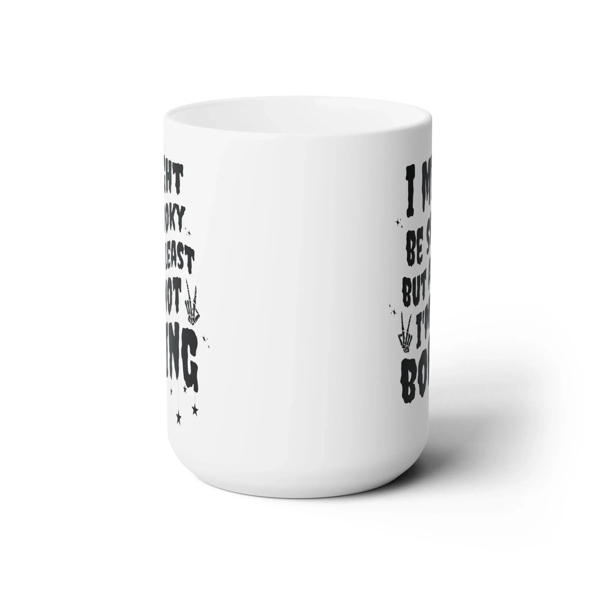 Spooky Not Boring Mug - BIG FRENCHIES